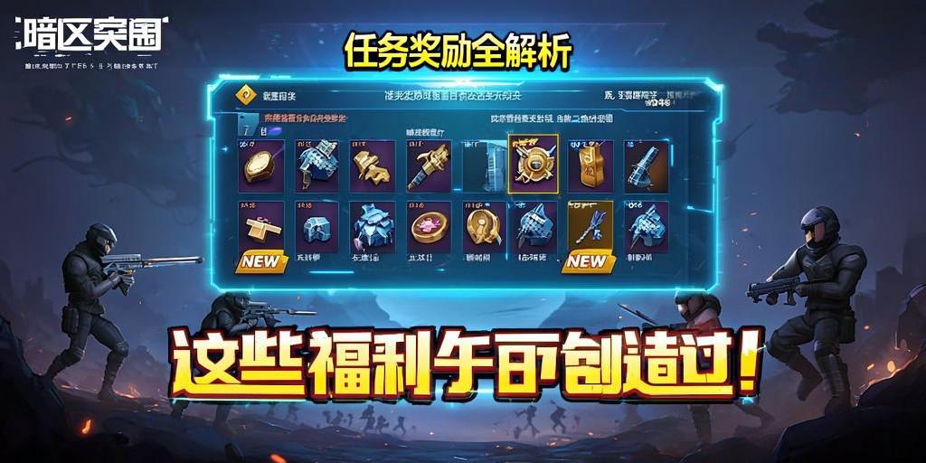 暗区突围任务奖励全解析，这些福利千万别错过！  第1张