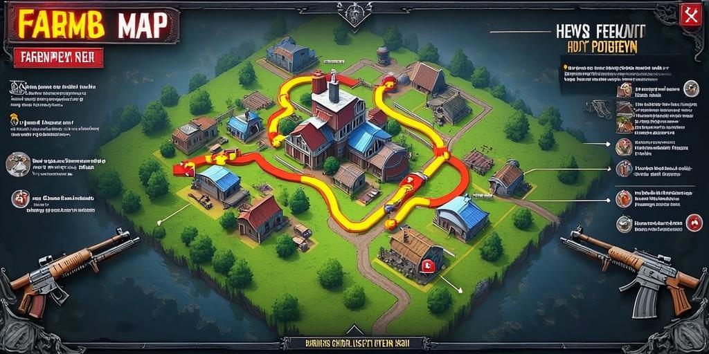 暗区突围农场地图攻略，轻松搜刮与撤离技巧 第1张